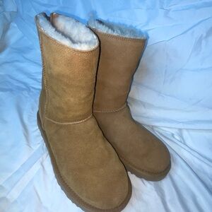 UGG’s Classic Tan Shearling-Lined Women's Boots
